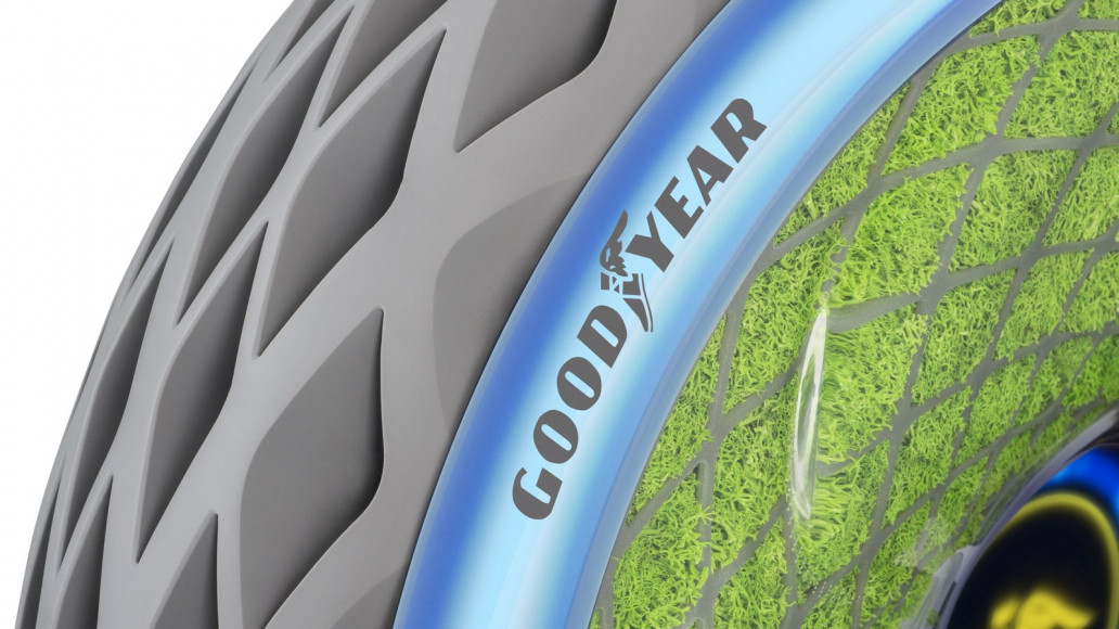 美国固特异橡胶公司推出3D打印环保Oxygene概念轮胎