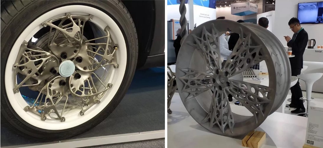 轮毂制造商与GE合作通过电子束熔融3D打印制造钛合金汽车轮毂